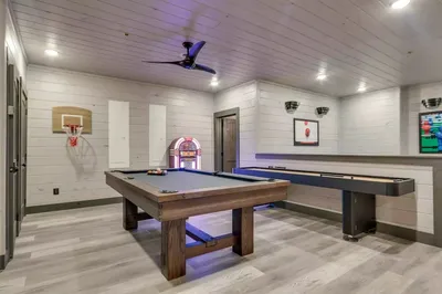 happy bear lodge is one of our big cabins in the Smokies