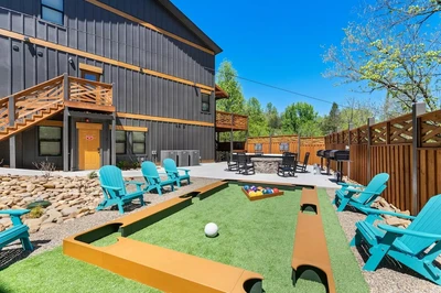 bear mountain lodge is one of our big cabins in the Smoky Mountains